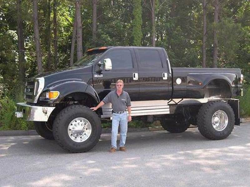 Ford f650 pick up monster truck